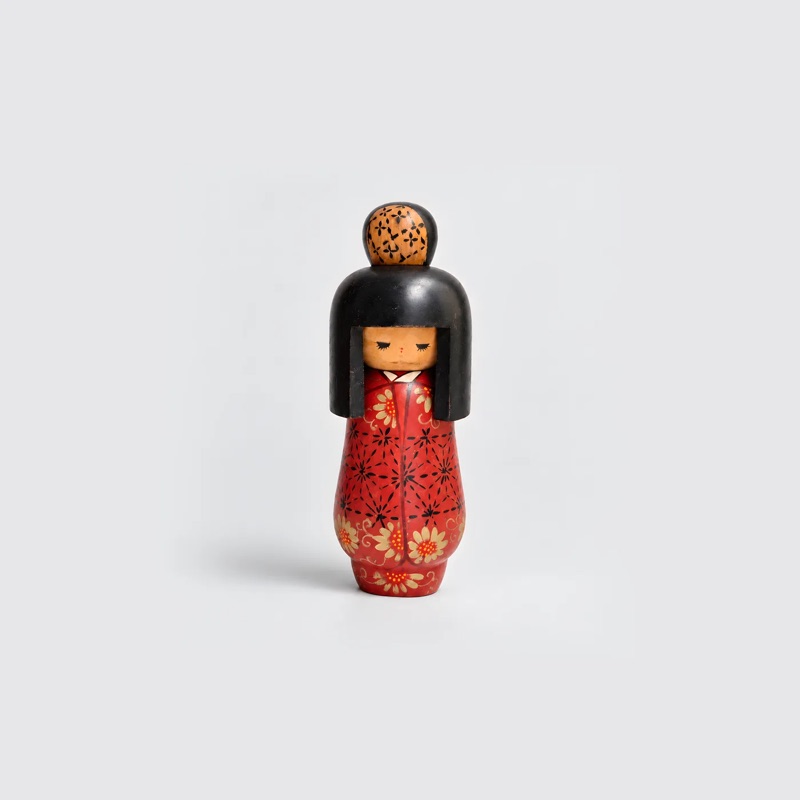 Авторская кукла кокеши мастера Tanaka Kojo